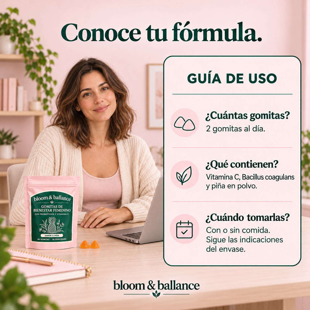 Gomitas para el Bienestar Íntimo Femenino | Autocuidado Diario